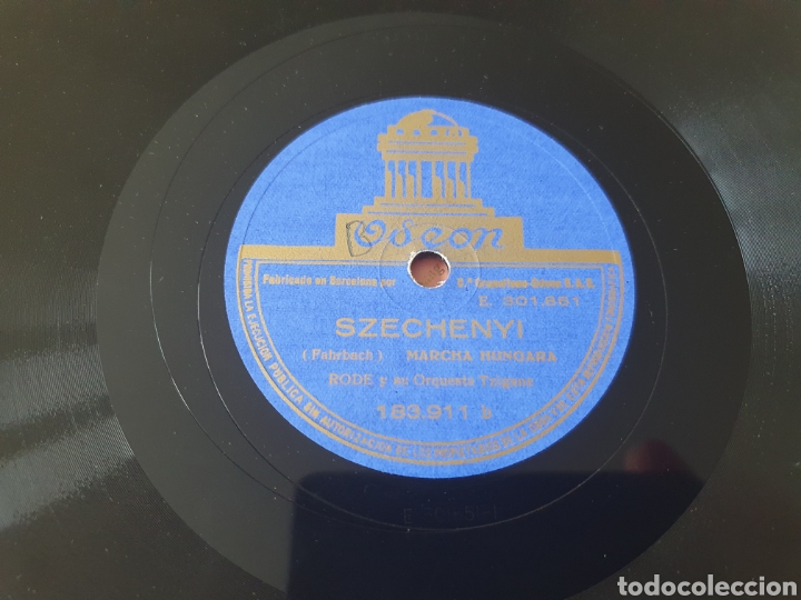 Discos de pizarra: RAPSODIE TZIGANE - Foto 2