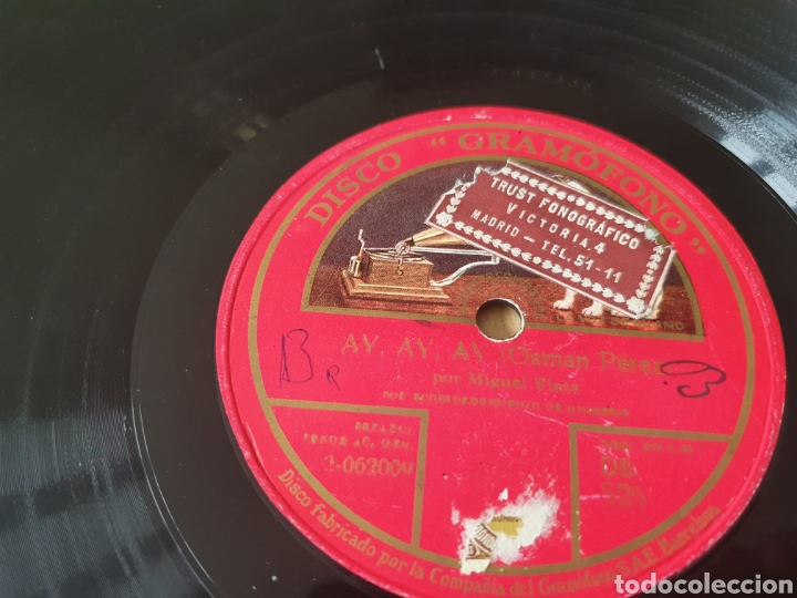 Discos de pizarra: Miguel Fleta - Foto 1