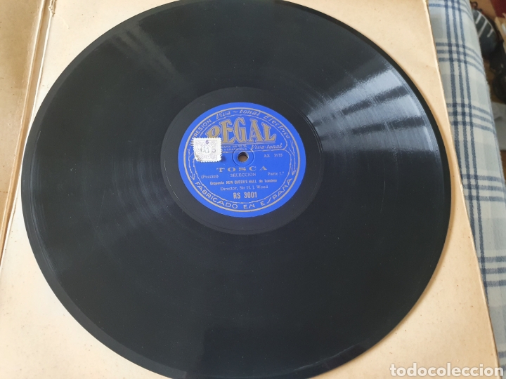 Discos de pizarra: TOSCA 78 RPM - Foto 3