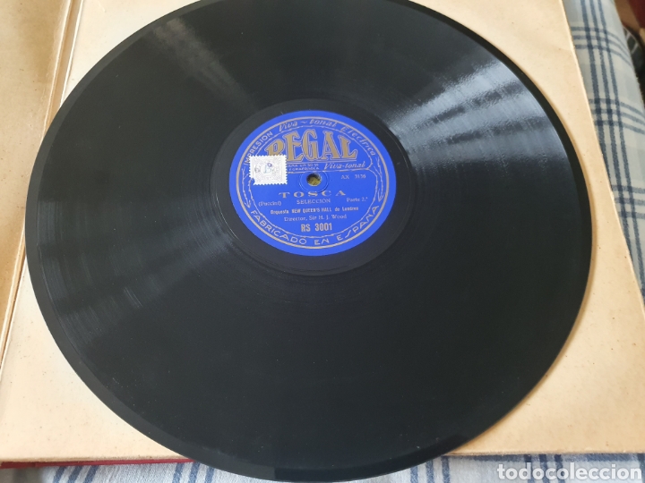 Discos de pizarra: TOSCA 78 RPM - Foto 4