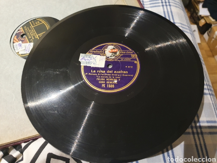 Discos de pizarra: La Rosa del Azafran pizarra - Foto 2