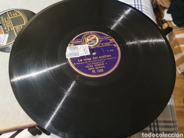 Discos de pizarra: La Rosa del Azafran pizarra - Foto 1
