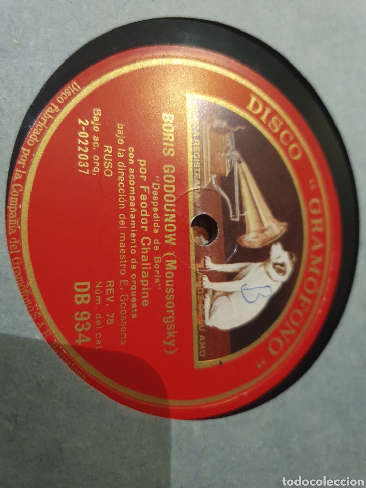 Discos de pizarra: Feodor Chaliapine - Foto 1