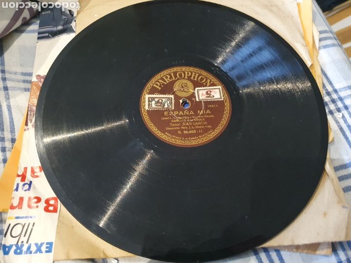Discos de pizarra: ESPA&Ntilde;A MIA JUAN GARCIA - Foto 1