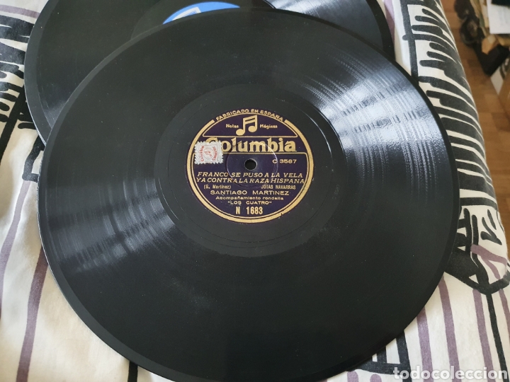 Discos de pizarra: FRANQUISTA, HIST&Oacute;RICO - Foto 2