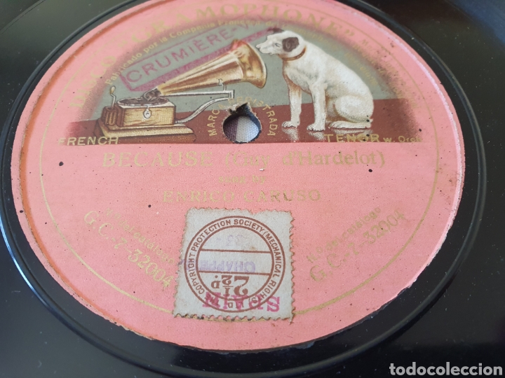 Discos de pizarra: Enrico Caruso - Foto 1