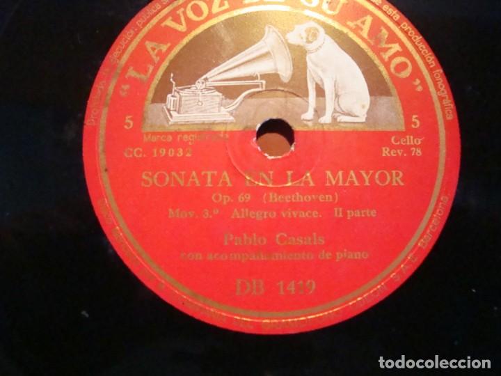 Discos de pizarra: PAU CASALS - Foto 2
