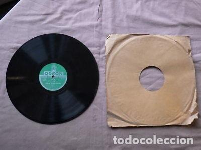 Discos de pizarra: Disco Pizarra. Louis Armstrong & His Hot Five. Knee Drops / Skip The Gutter . - Foto 1