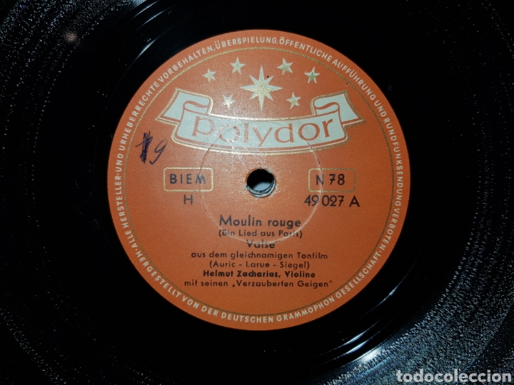 Discos de pizarra: Antiguo lote de discos de pizarra - Foto 3
