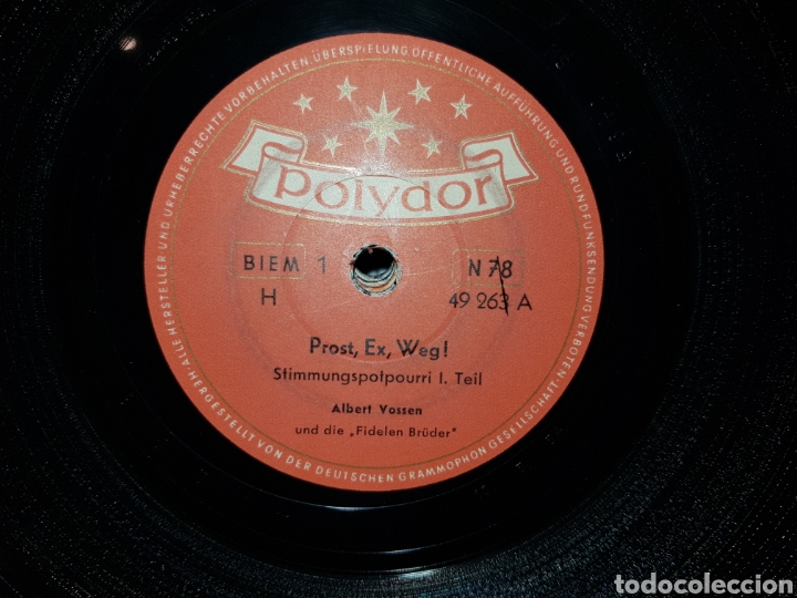 Discos de pizarra: Antiguo lote de discos de pizarra - Foto 4