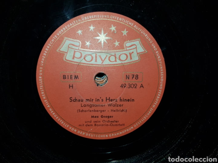 Discos de pizarra: Antiguo lote de discos de pizarra - Foto 5
