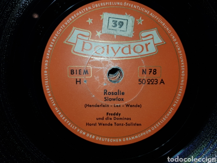 Discos de pizarra: Antiguo lote de discos de pizarra - Foto 6