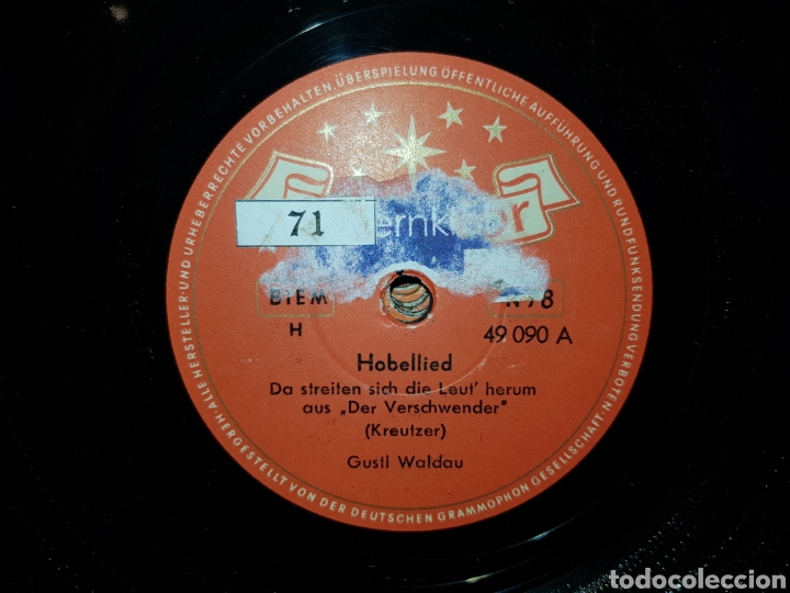 Discos de pizarra: Antiguo lote de discos de pizarra - Foto 7