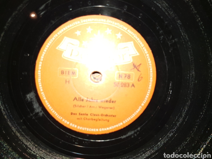 Discos de pizarra: Antiguo lote de discos de pizarra - Foto 8