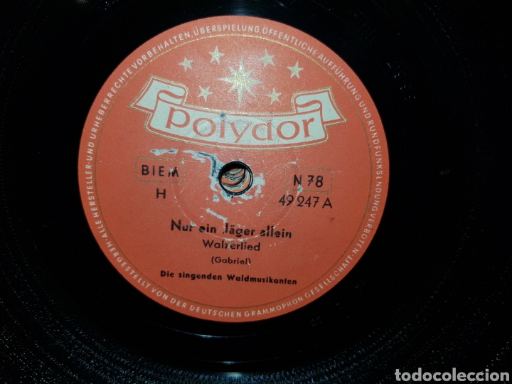 Discos de pizarra: Antiguo lote de discos de pizarra - Foto 9