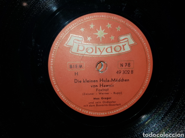 Discos de pizarra: Antiguo lote de discos de pizarra - Foto 19