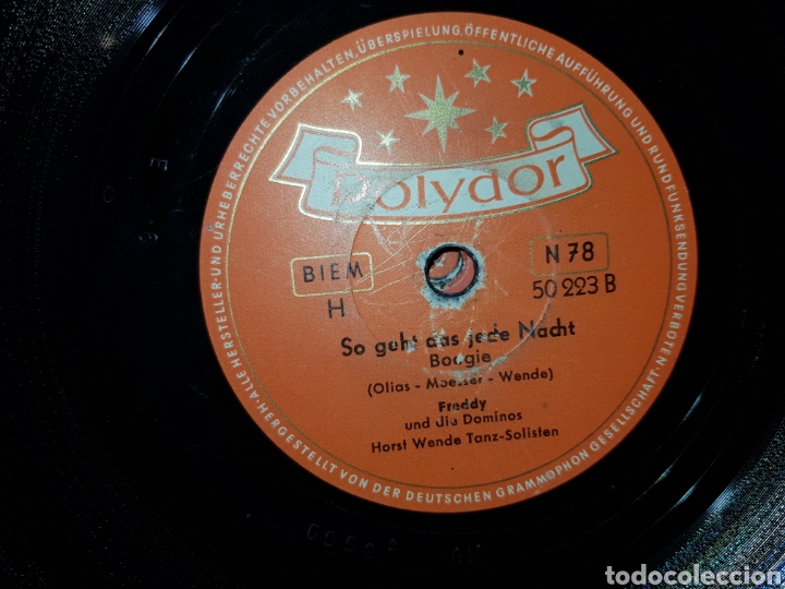 Discos de pizarra: Antiguo lote de discos de pizarra - Foto 20