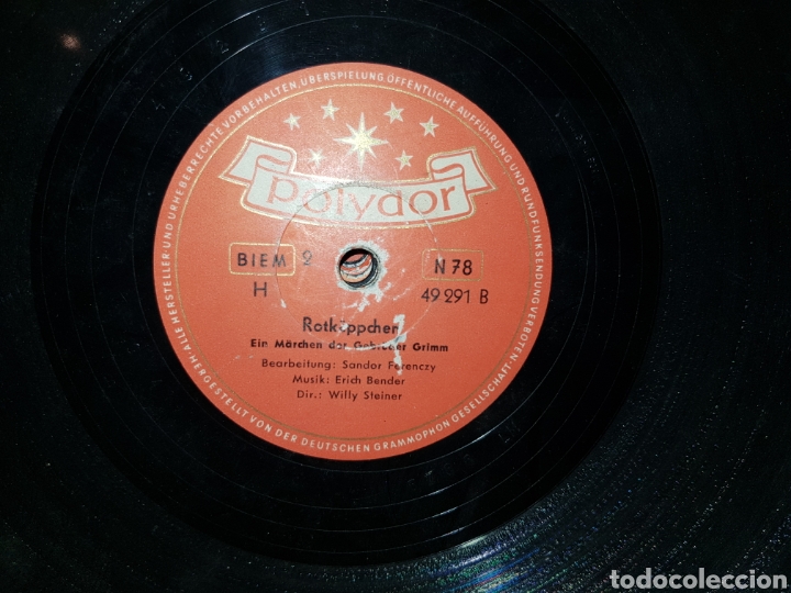 Discos de pizarra: Antiguo lote de discos de pizarra - Foto 24