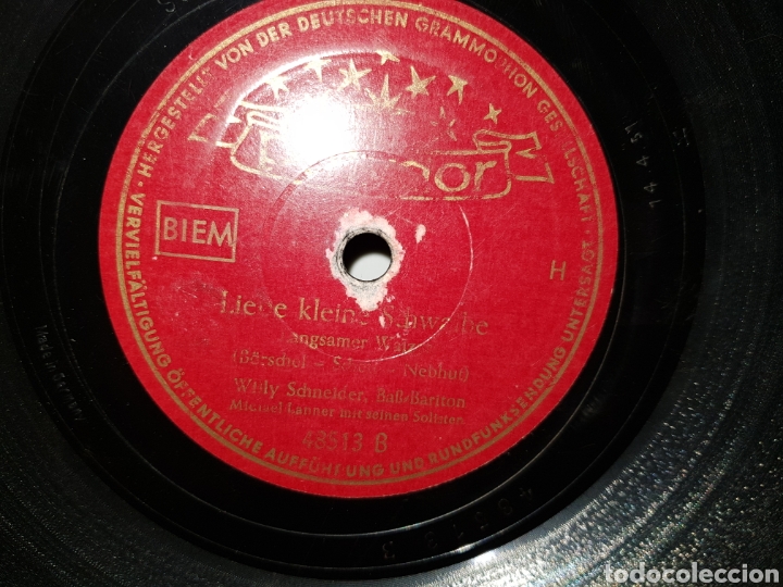 Discos de pizarra: Antiguo lote de discos de pizarra - Foto 27