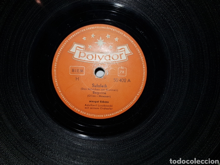 Discos de pizarra: Antiguo lote de discos de pizarra - Foto 1