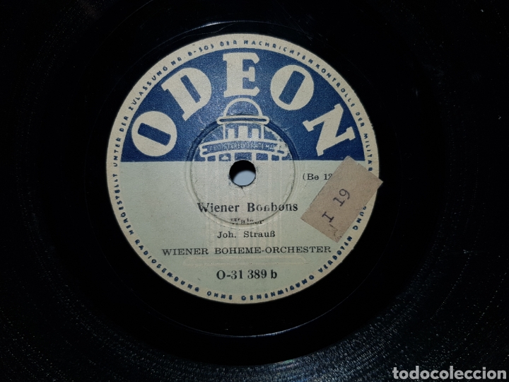 Discos de pizarra: Antiguo lote de discos de pizarra - Foto 2