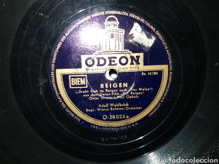 Discos de pizarra: Antiguo lote de discos de pizarra - Foto 3