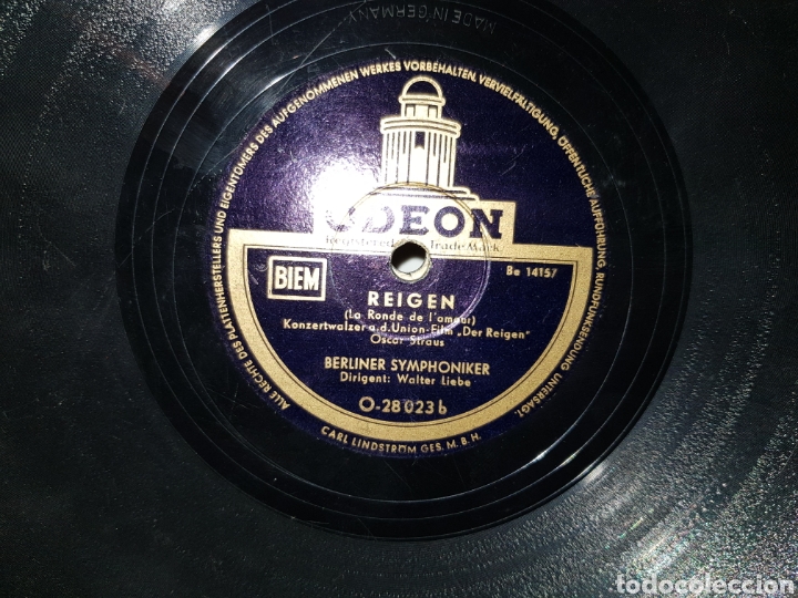 Discos de pizarra: Antiguo lote de discos de pizarra - Foto 4