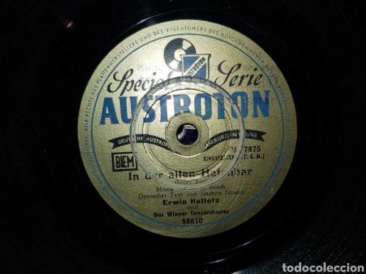 Discos de pizarra: Antiguo lote de discos de pizarra - Foto 5