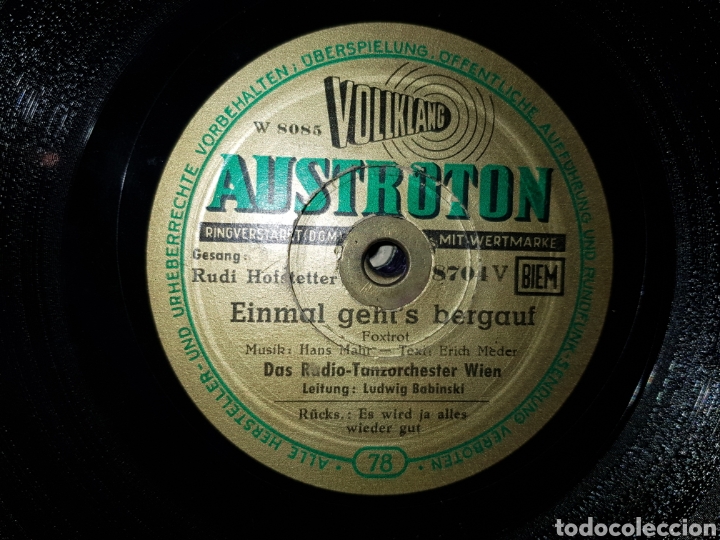 Discos de pizarra: Antiguo lote de discos de pizarra - Foto 8