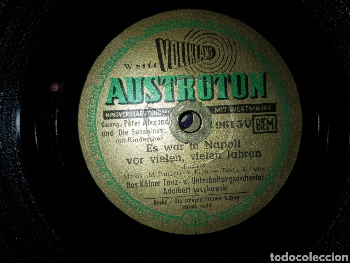 Discos de pizarra: Antiguo lote de discos de pizarra - Foto 10