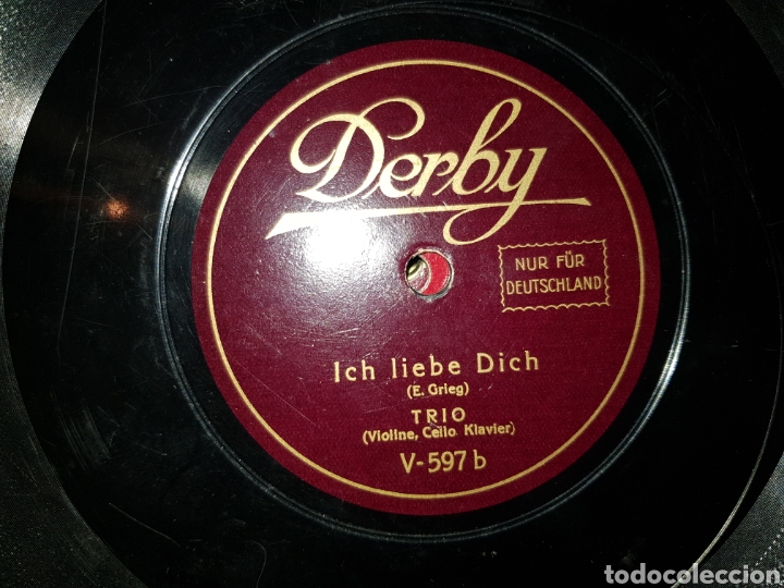 Discos de pizarra: Antiguo lote de discos de pizarra - Foto 11