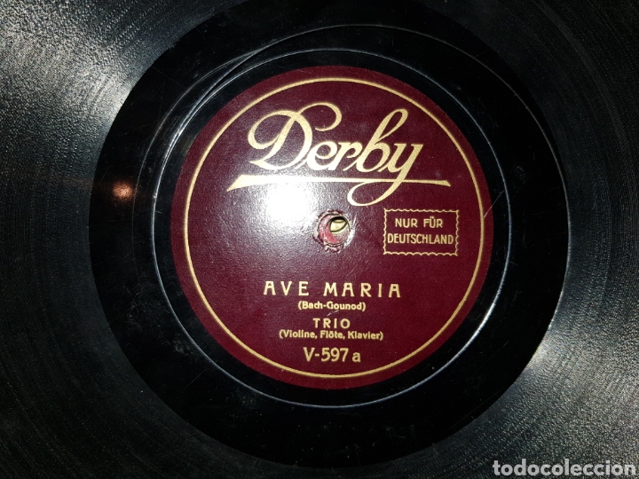 Discos de pizarra: Antiguo lote de discos de pizarra - Foto 12