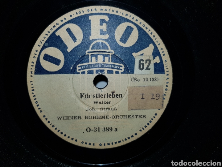 Discos de pizarra: Antiguo lote de discos de pizarra - Foto 1