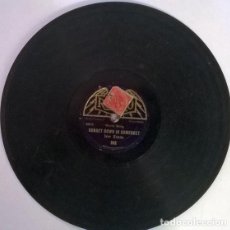 Discos de pizarra: IVOR EVANS. SUNSET DOWN IN SOMERSET/ CHARMAINE. EDISON BELL RADIO UK 1928 8'' 78 RPM PIZARRA. Lote 206214741