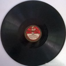 Discos de pizarra: ST. MARTIN IN THE FIELDS. HYMN ABIDE WITH ME/ MAGNIFICAT. BROADCAST, UK 1928 8’’ 78 RPM PIZARRA. Lote 206219372