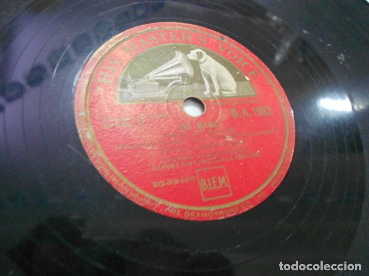 Discos de pizarra: ANTIGUO DISCO PIZARRA - MARIO LANZA - Foto 2