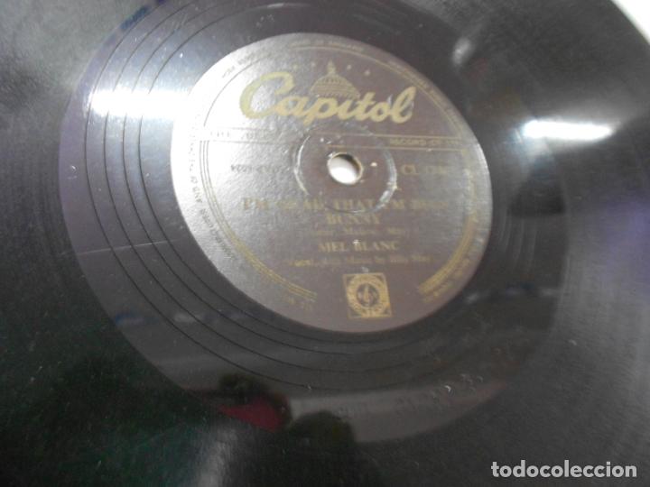 Discos de pizarra: ANTIGUO DISCO PIZARRA - MEL BLANC - Foto 3