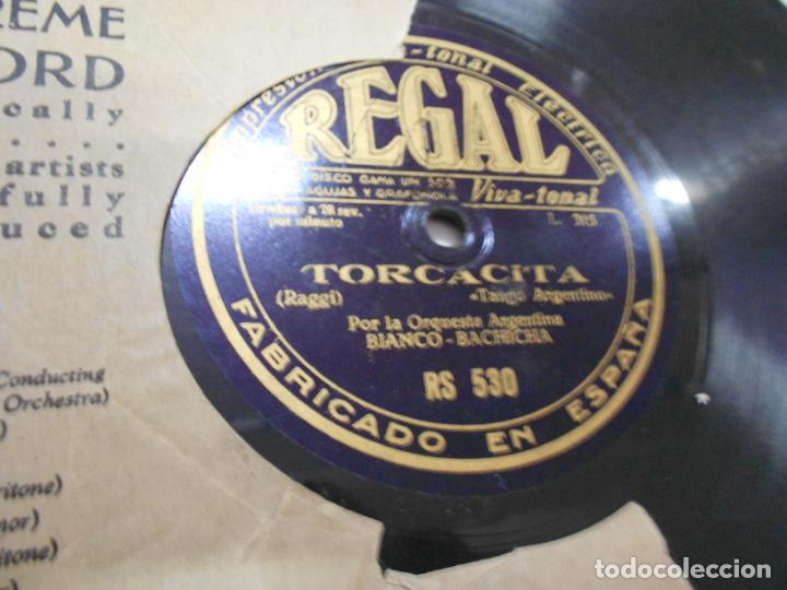 Discos de pizarra: ANTIGUO DISCO PIZARRA - TATTA Y TORCACITA - Foto 2