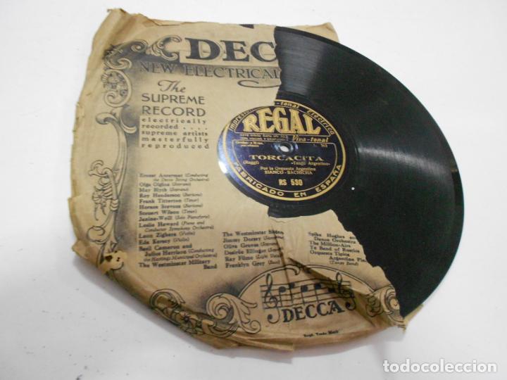 Discos de pizarra: ANTIGUO DISCO PIZARRA - TATTA Y TORCACITA - Foto 1