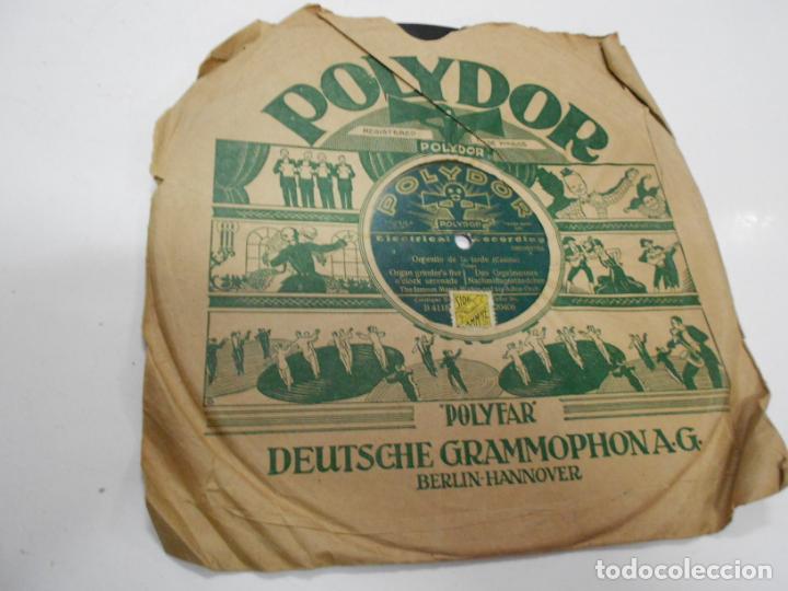 Discos de pizarra: ANTIGUO DISCO PIZARRA - ORGANITO DE LA TARDE Y ALFREDO - Foto 1