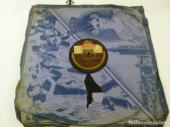 Discos de pizarra: MARCOS REDONDO - MI VIEJA /LOS CAMAGUEVANOS - ODEON -N - Foto 2