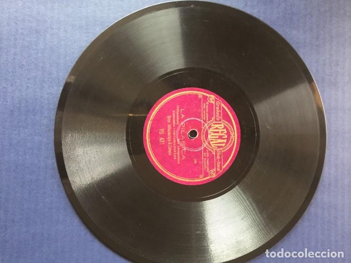 Discos de pizarra: DISCO PIZARRA JOTAS. VILLAFRANCA Y COTELO - Foto 7