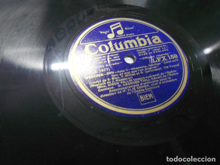 Discos de pizarra: ANTIGUO DISCO PIZARRA - AMOR - Foto 2