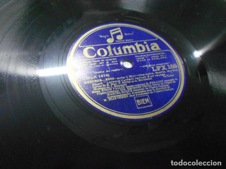 Discos de pizarra: ANTIGUO DISCO PIZARRA - AMOR - Foto 3