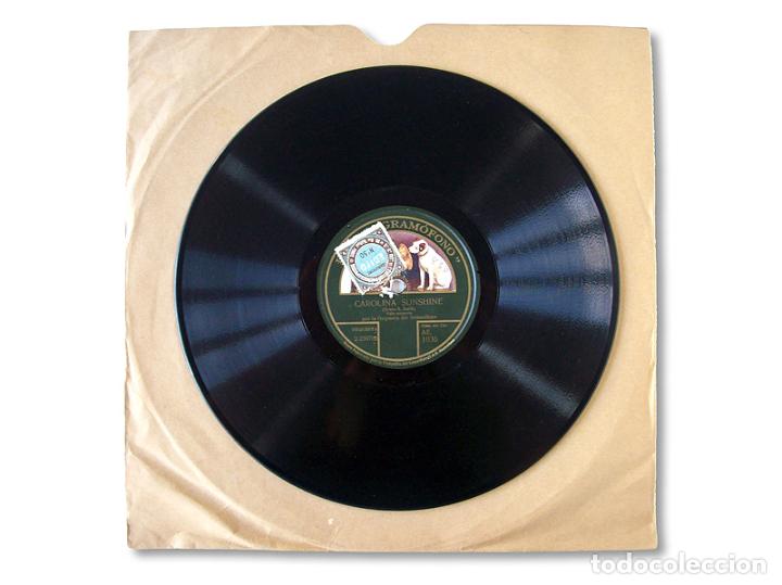 Discos de pizarra: DISCO GRAM&Oacute;FONO  SPLEEN ( POPY ) / CAROLINA SUNSHINE - Foto 1