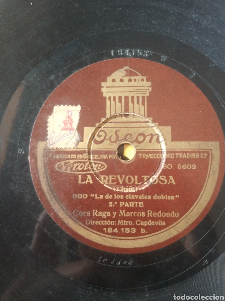 Discos de pizarra: La de los claveles dobles primera y segunda parte. - Foto 3