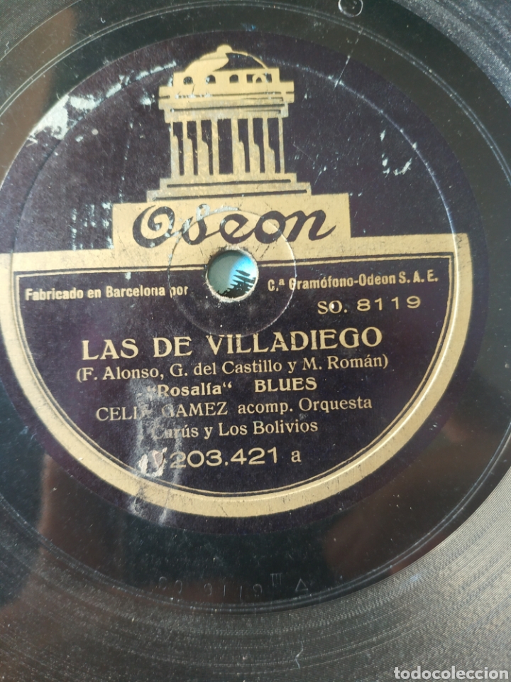 Discos de pizarra: Rosal&iacute;a. Las escocesas - Foto 2