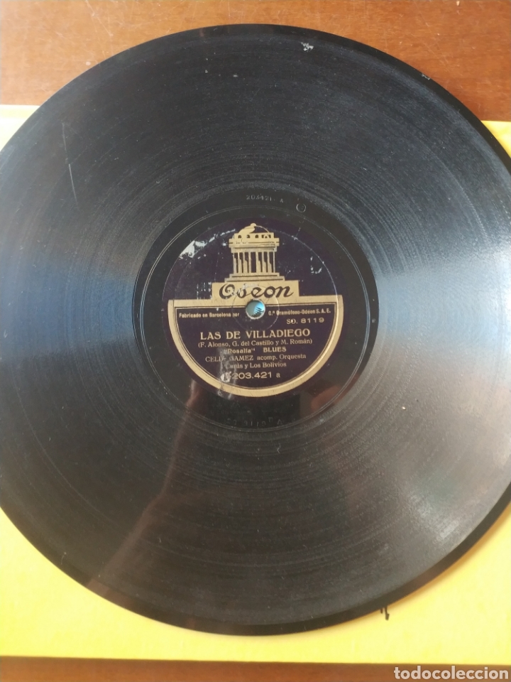Discos de pizarra: Rosal&iacute;a. Las escocesas - Foto 3