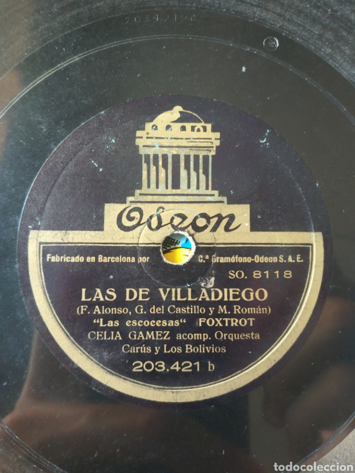 Discos de pizarra: Rosal&iacute;a. Las escocesas - Foto 1