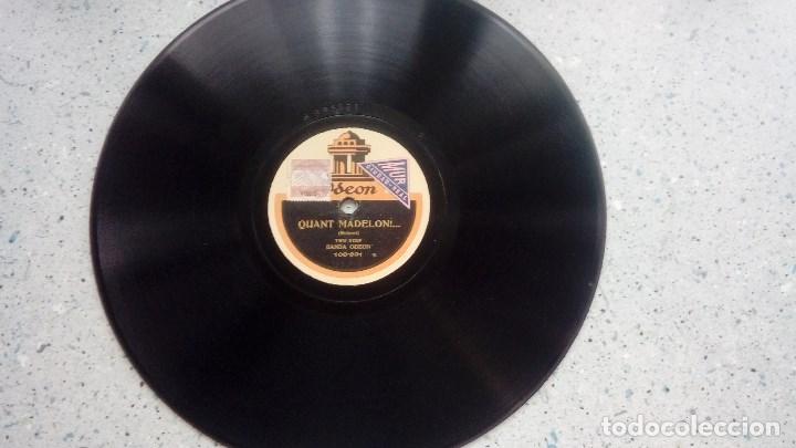 Discos de pizarra: DISCO PIZARRA QUANT MADELON! TWO STEEP Y PERICON DEL TANDIL FABRE BANDA ODEON - Foto 2